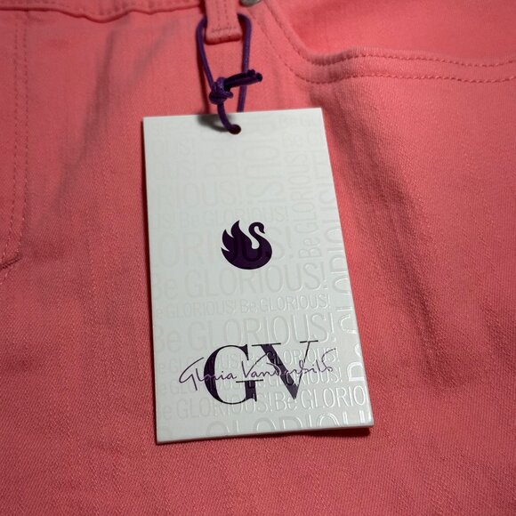 Gloria Vanderbilt Womens Marjan Rose Skimmer Capri Jeans Size 12 Average NWT - Picture 7 of 14